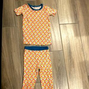 Little Sleepies PJ set 4T, used condition.